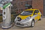 Nissan Leaf NYC taxi 2013 года
